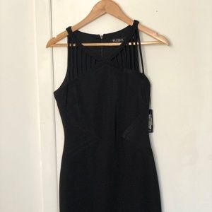 Guess black cocktail-dress